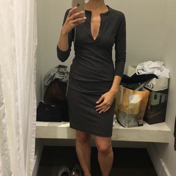James Perse Dresses & Skirts - JAMES PERSE Henley Dress